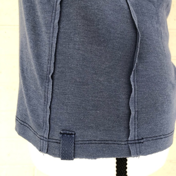 NWT Free People/We The Free Always Yours Tee in Shaded Lake (Blue) - Picture 7 of 11